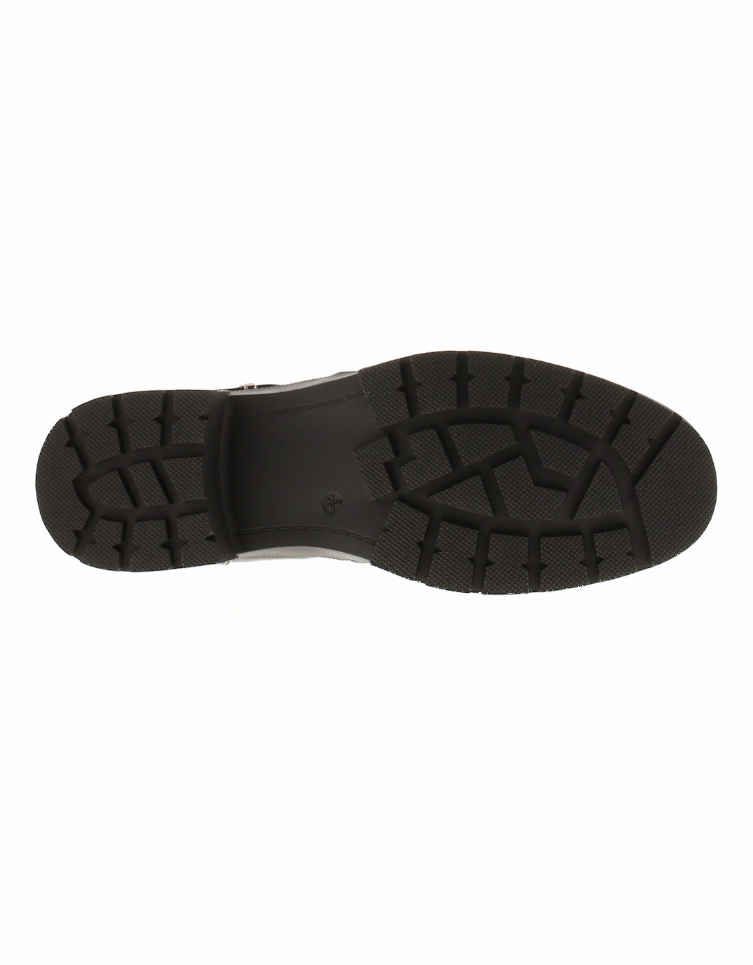 Womens Biker Boots Parade Zip black UK Size