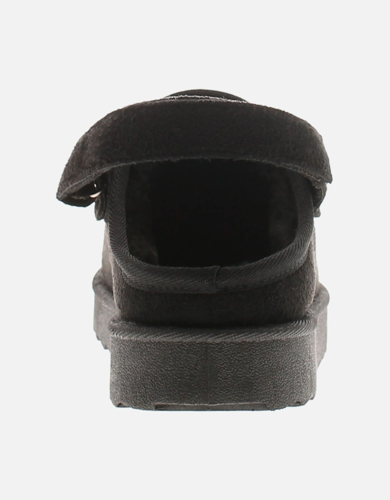 Womens Chunky Sandals Planted Adjustable Strap black UK Size