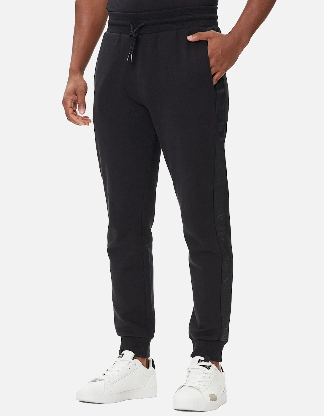 Lounge Side Logo Jogger Pants Black, 5 of 4