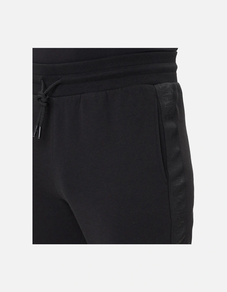 Lounge Side Logo Jogger Pants Black