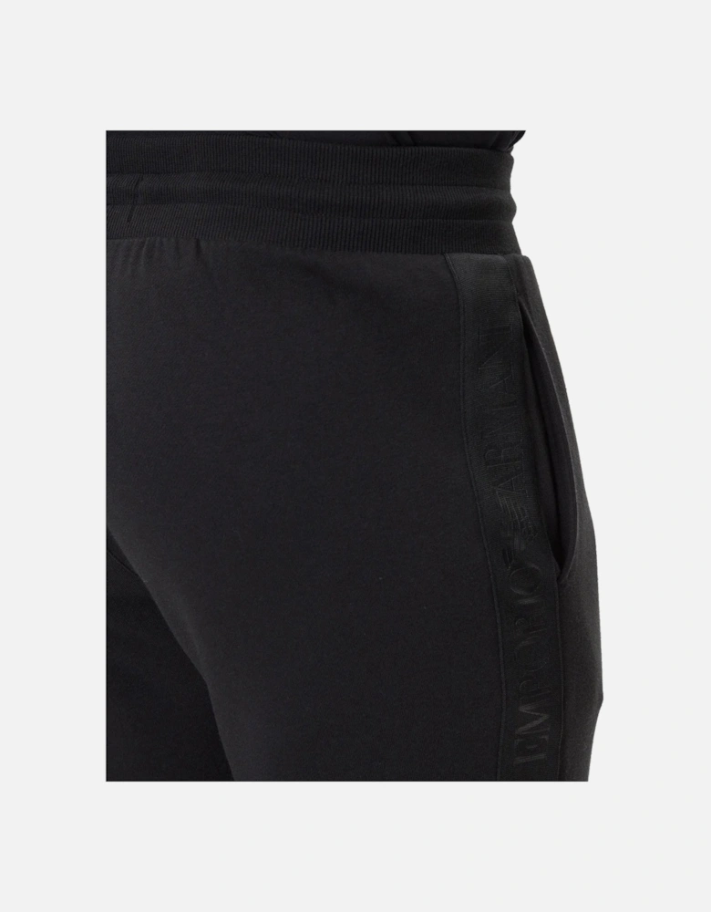 Lounge Side Logo Jogger Pants Black