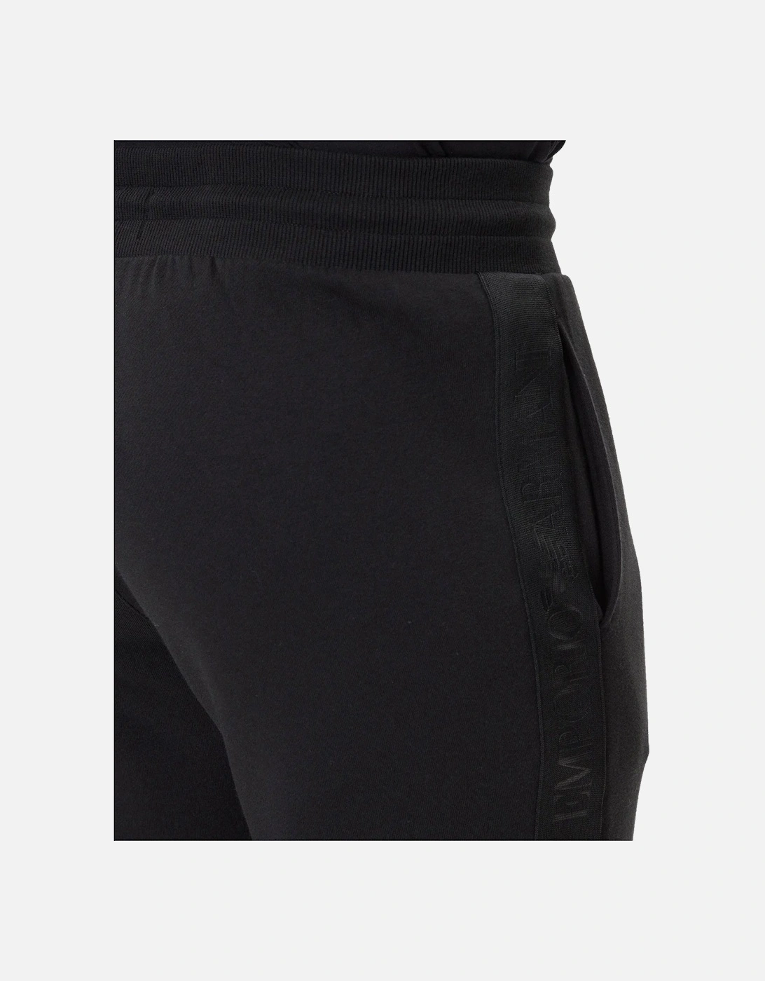 Lounge Side Logo Jogger Pants Black