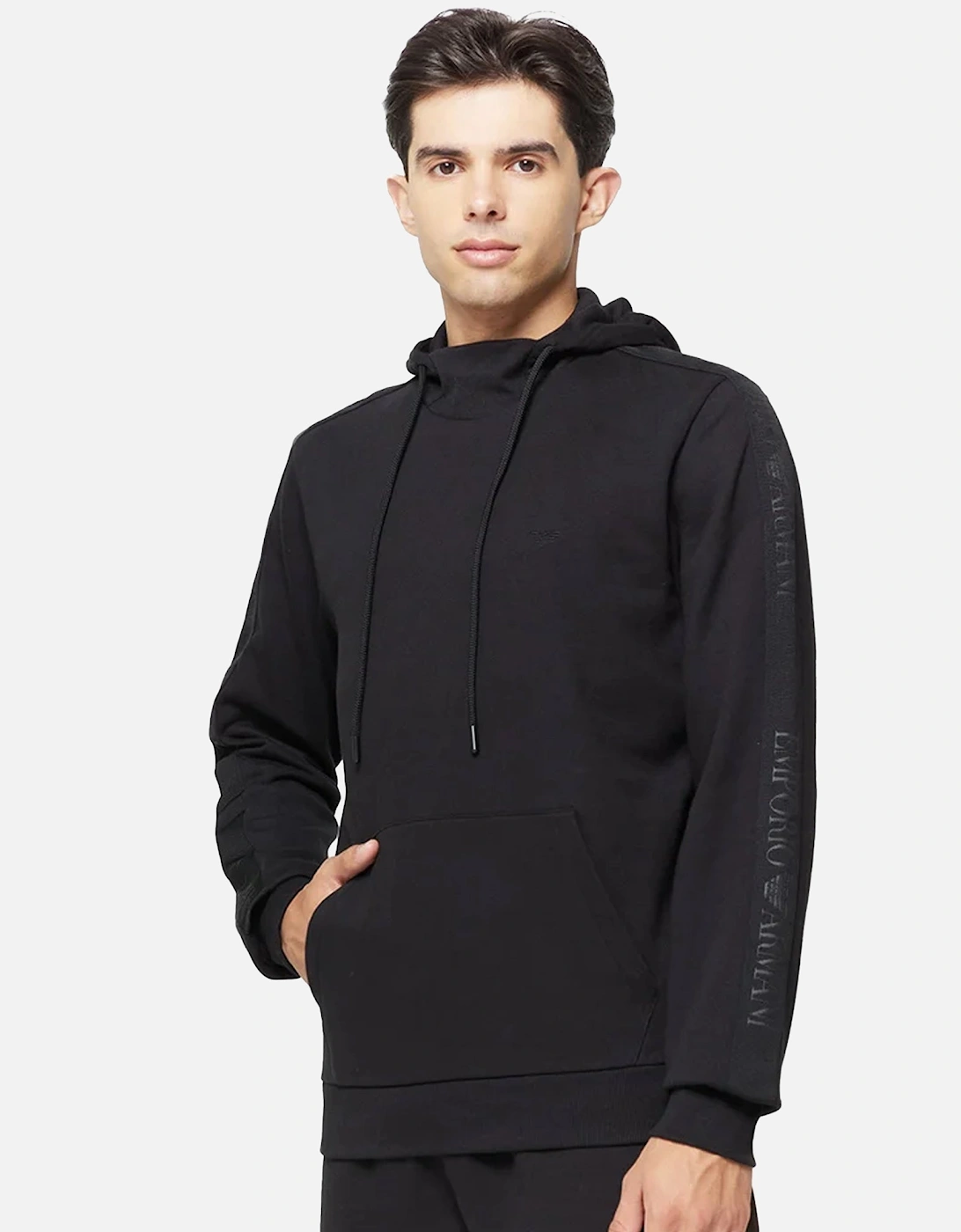 Lounge Side Logo Hoodie Black, 5 of 4