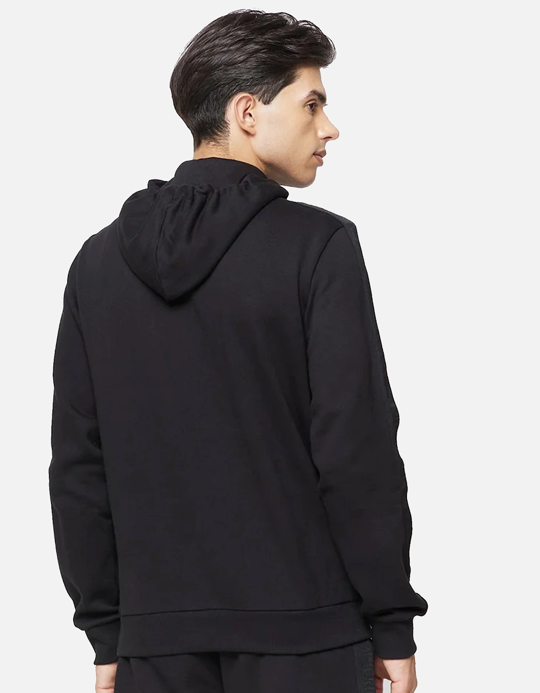 Lounge Side Logo Hoodie Black