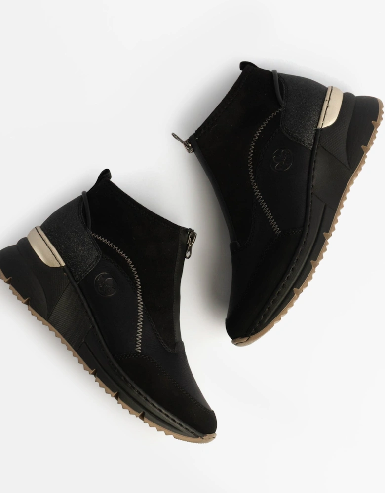 N6361-00 Womens Boots Black