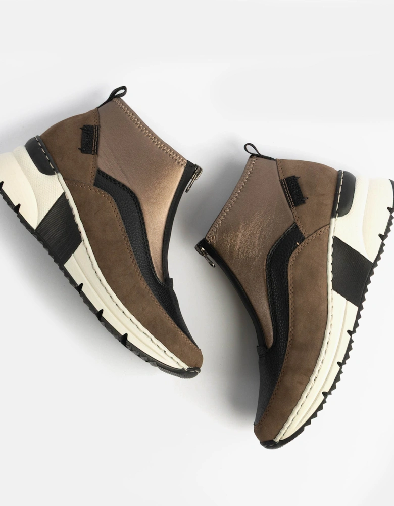 N6352-25 Womens Boots Brown