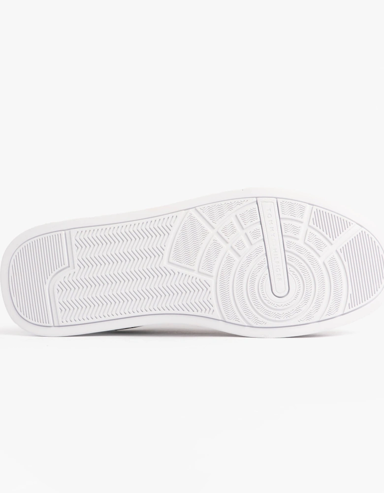 TH COURT LTH DETAIL Mens Trainers Black