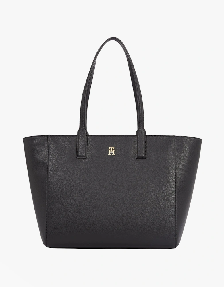 SOFT LOGO TOTE Womens Handbag Black