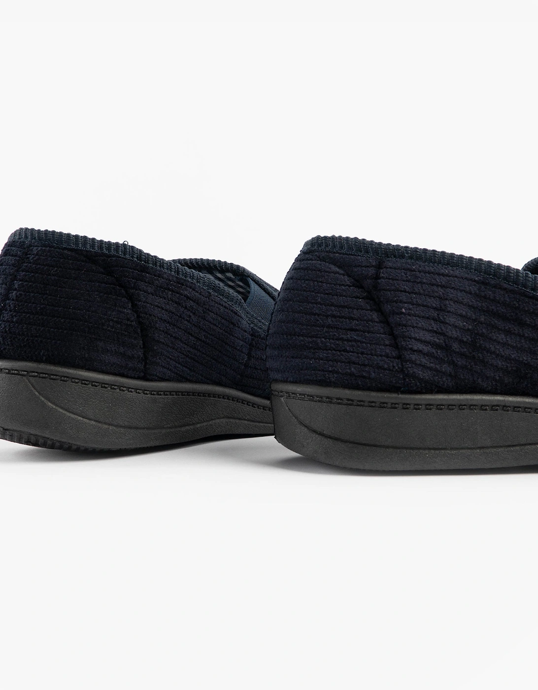 Jo & Joe HARRY Mens Full Slippers Navy