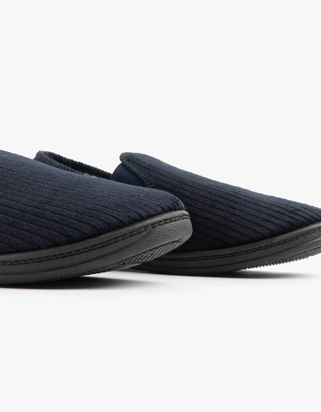 Jo & Joe HARRY Mens Full Slippers Navy