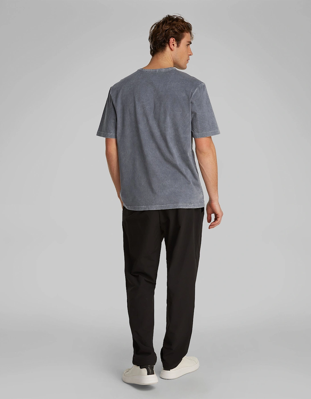 100% COTTON Mens Lounge T-Shirt Forged Iron