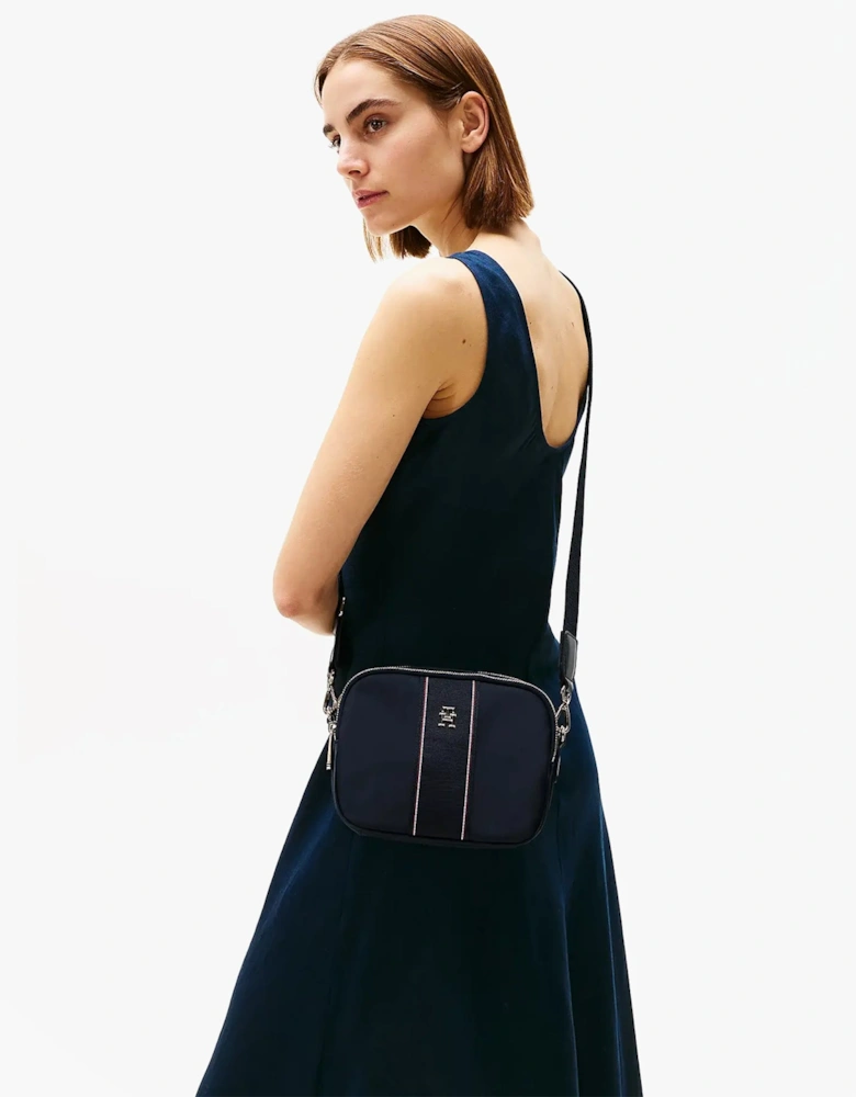MONOGRAM CROSSBODY Womens Bag Space Blue Corp