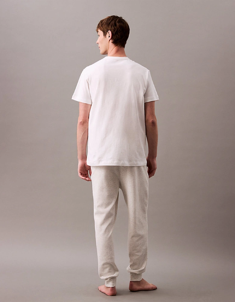 ICON COTTON TERRY Mens Lounge Joggers Grey Heather