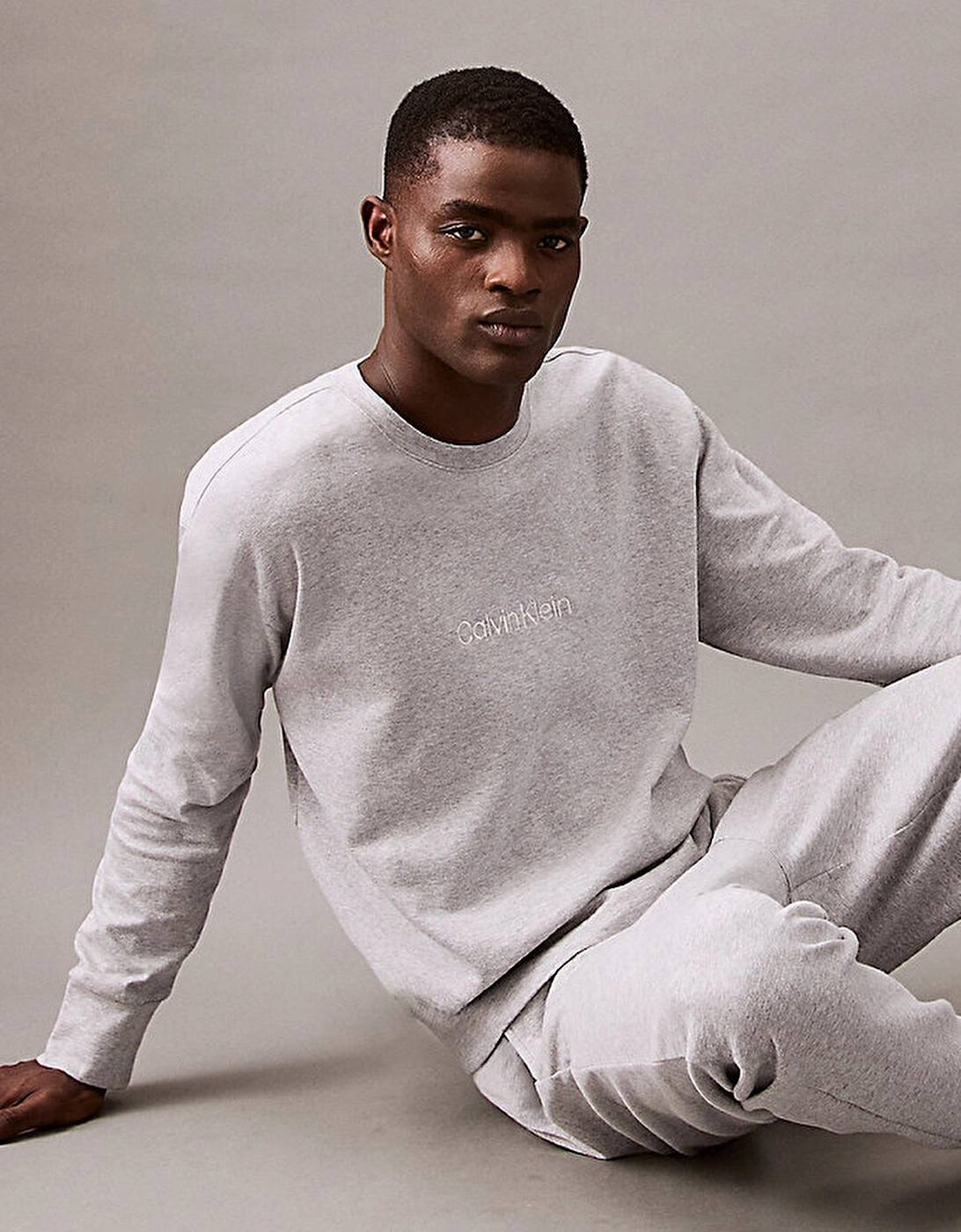 ICON COTTON TERRY Mens Sweatshirt Medium Grey Heather, 7 of 6