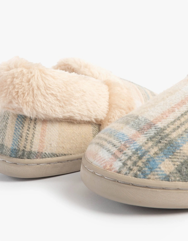 Jo & Joe HERITAGE Womens Full Slippers Oatmeal
