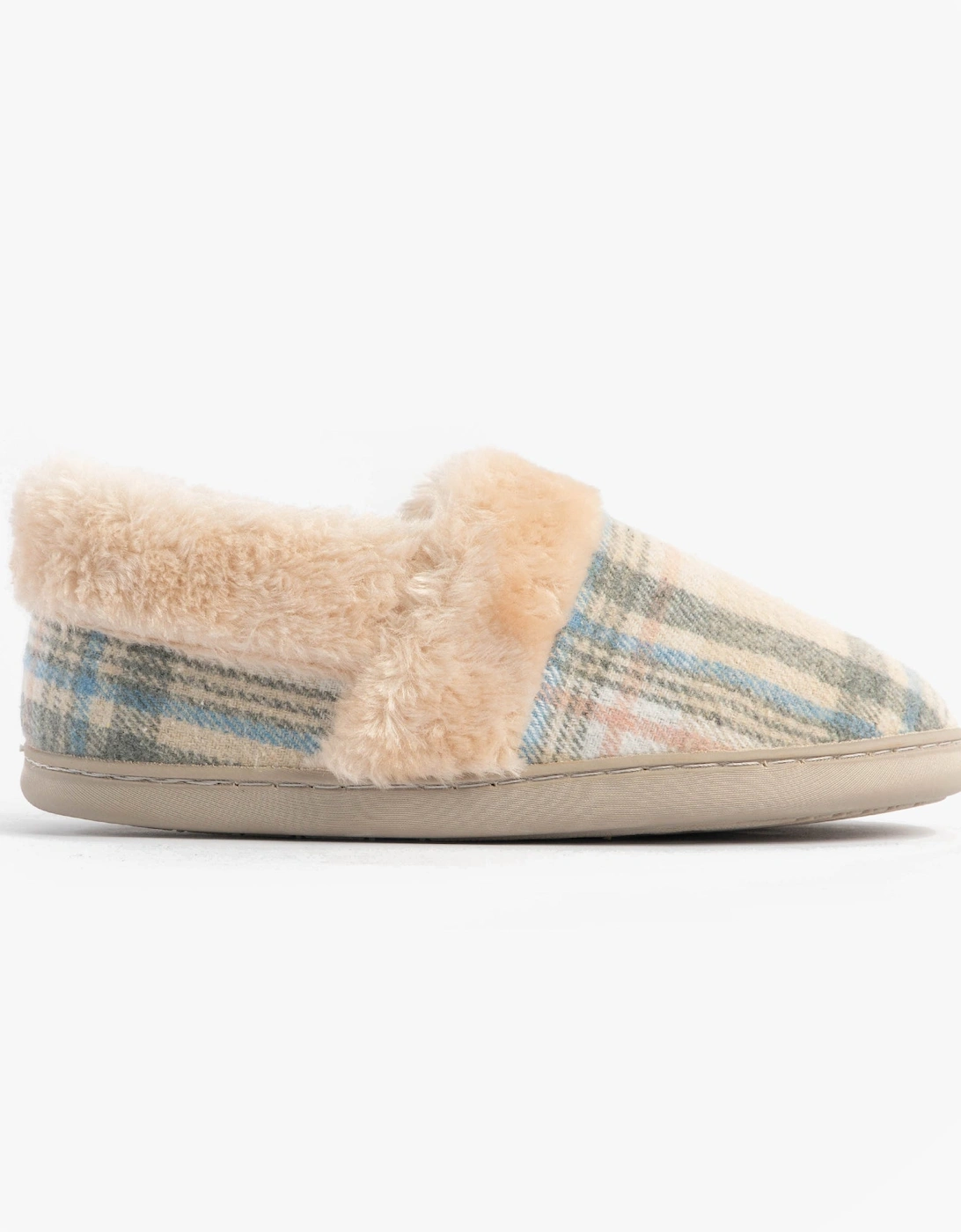 Jo & Joe HERITAGE Womens Full Slippers Oatmeal, 7 of 6