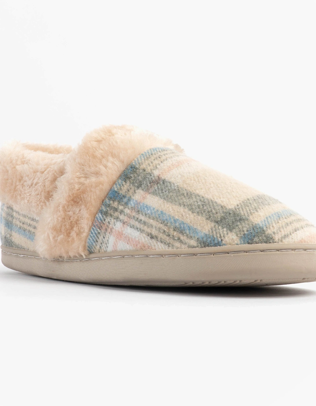 Jo & Joe HERITAGE Womens Full Slippers Oatmeal