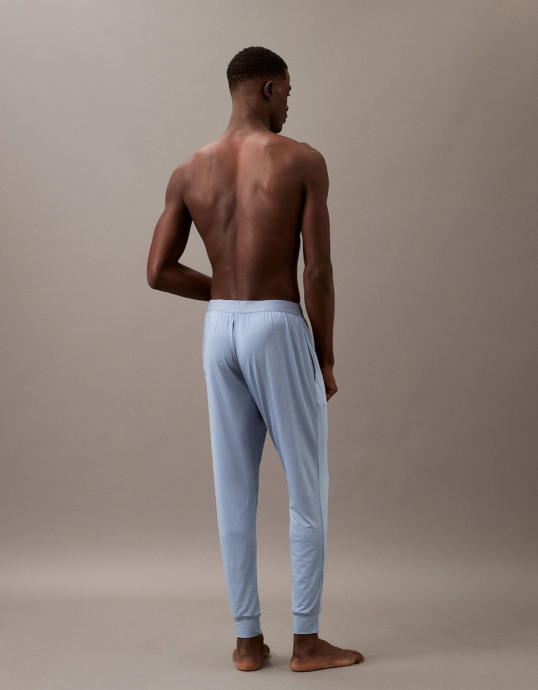 ULTRA SOFT MODAL Mens Lounge Joggers Faded Denim
