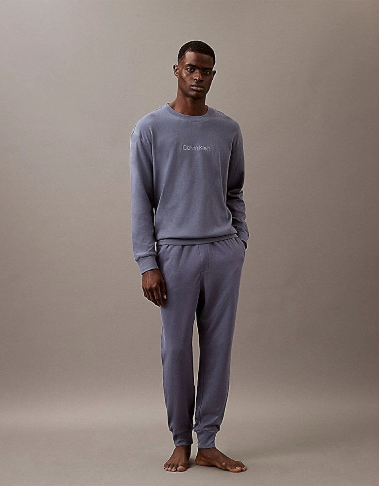 ICON COTTON TERRY Mens Lounge Joggers Grisaille