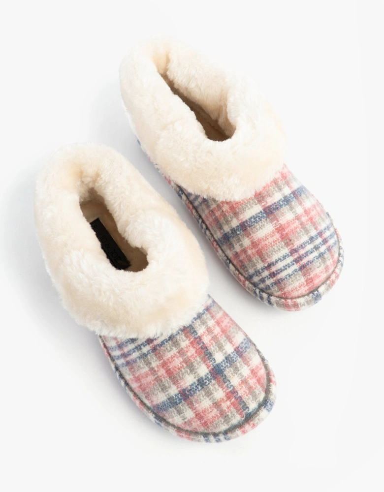 Jo & Joe SHAMROCK Womens Bootie Slippers Pink