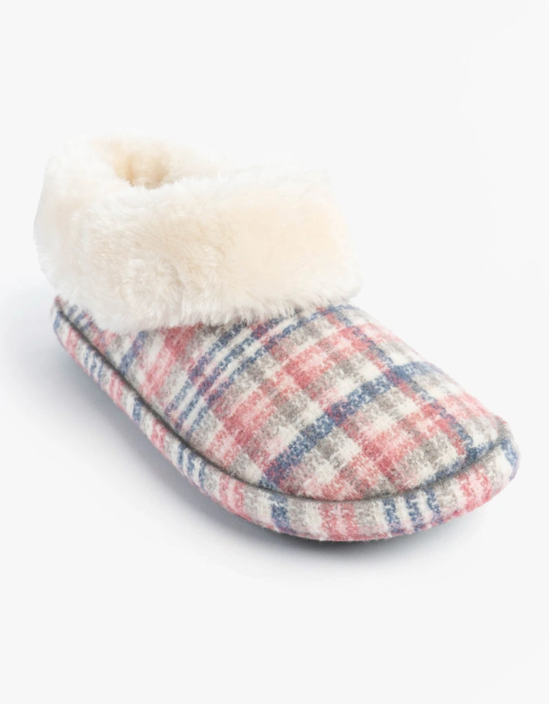 Jo & Joe SHAMROCK Womens Bootie Slippers Pink