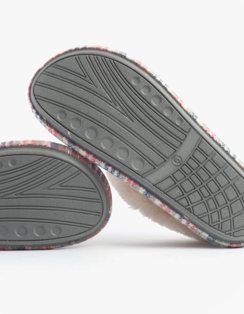 Jo & Joe SHAMROCK Womens Bootie Slippers Pink