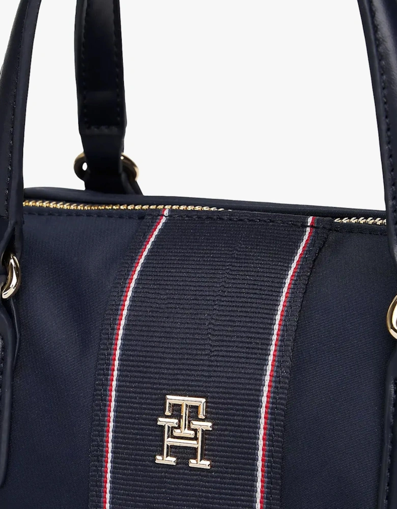 POPPY SMALL TOTE COR Womens Handbag Space Blue Corp