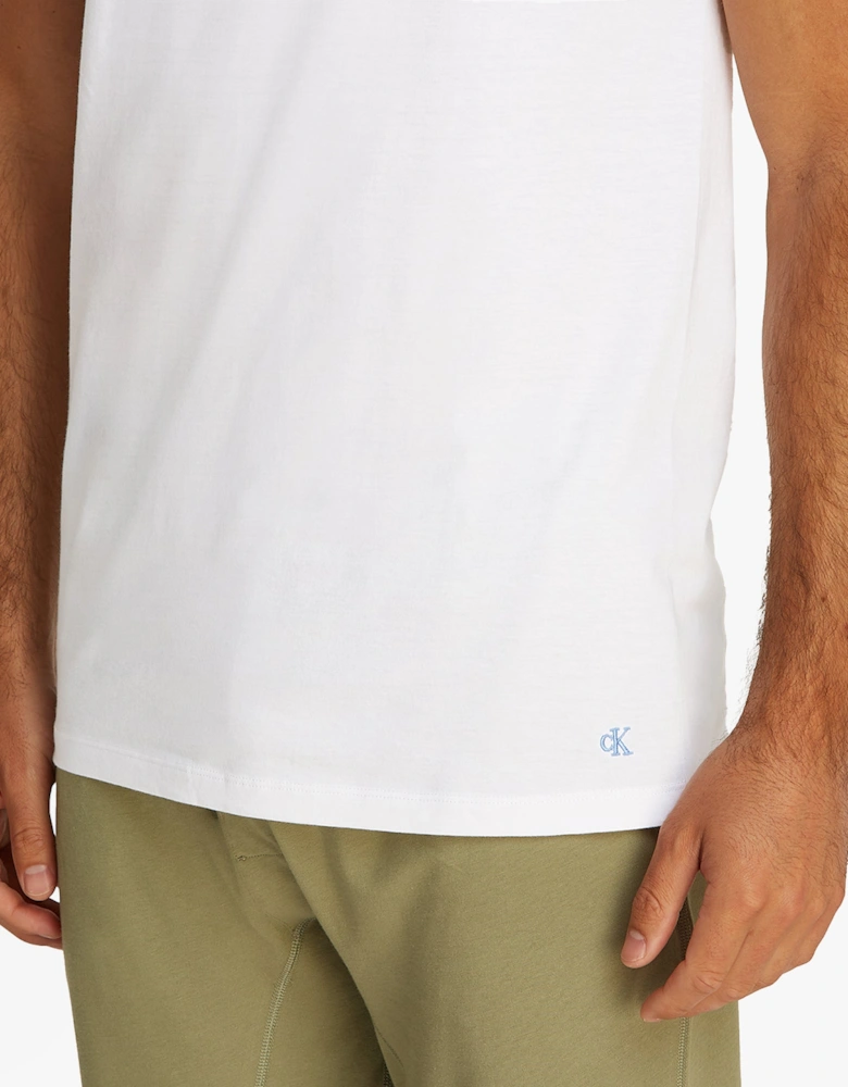 100% COTTON 3 Pack Mens T-Shirts Black/Grey Heather/Glacier