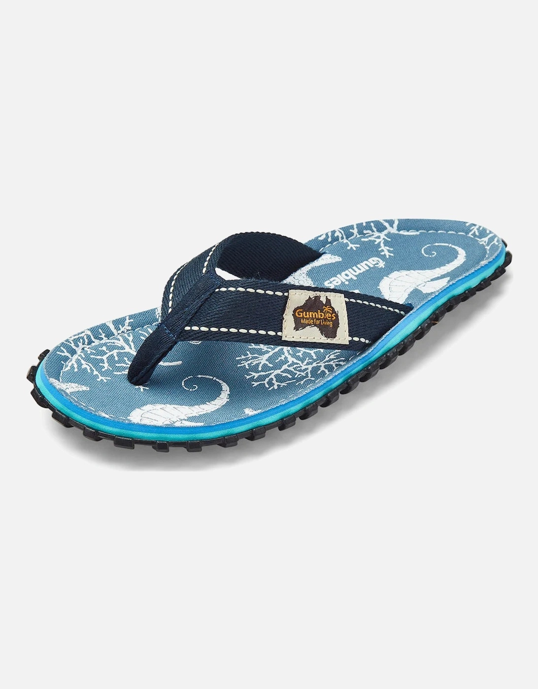ISLANDER Unisex Flip-Flops Seahorse