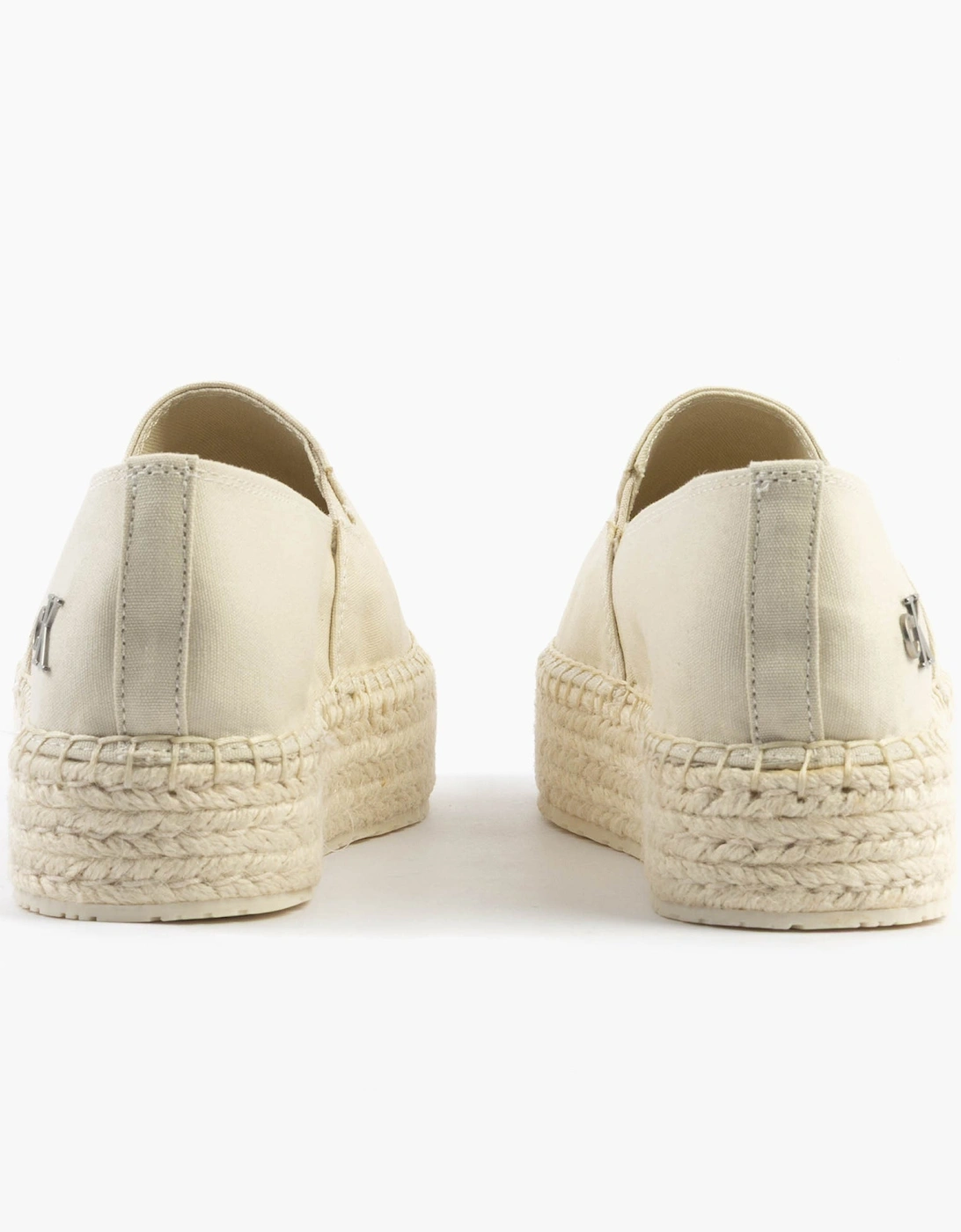 FLATFORM Espadrille Womens Canvas & Plimsolls Turtle Dove