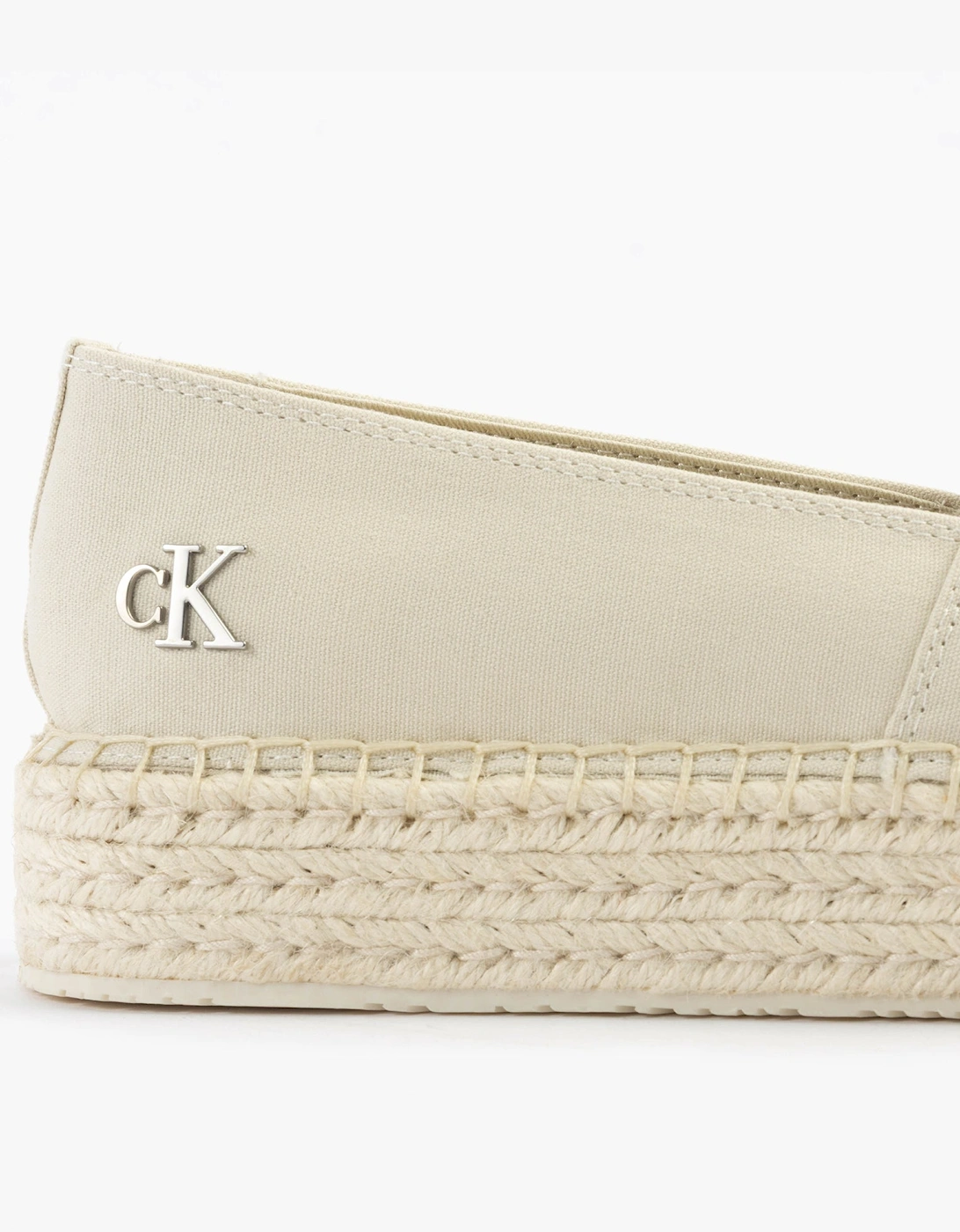 FLATFORM Espadrille Womens Canvas & Plimsolls Turtle Dove