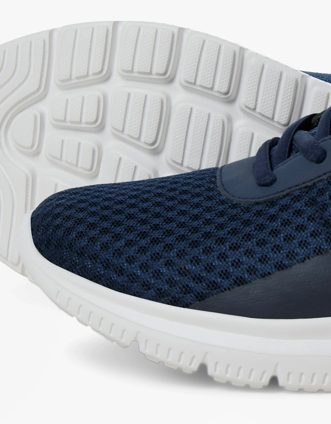 TAYLOR MESH Mens Trainers Navy Blazer