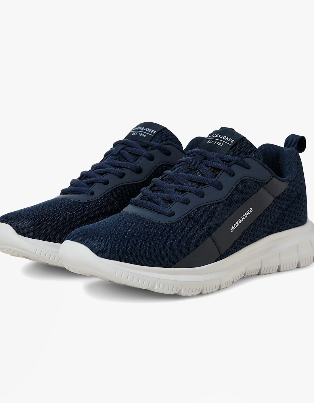TAYLOR MESH Mens Trainers Navy Blazer, 5 of 4