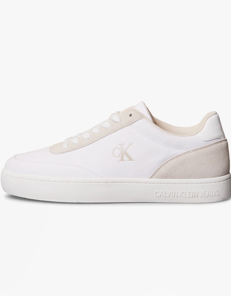 CLASSIC CANVAS Mens Trainers Bright White/Eggshell