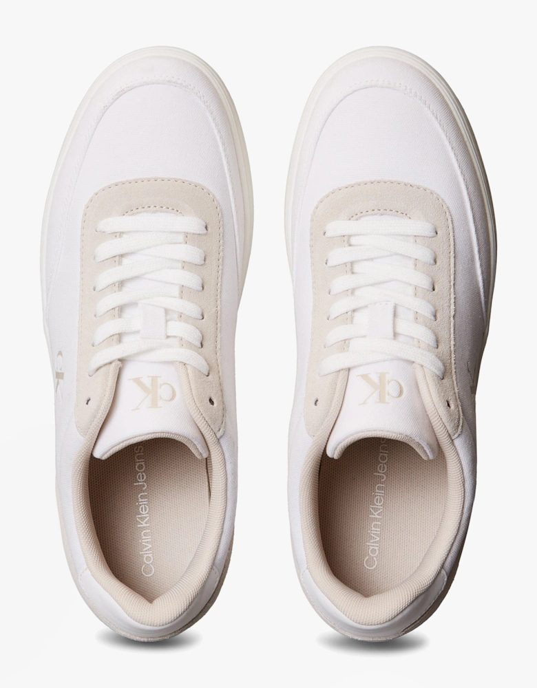 CLASSIC CANVAS Mens Trainers Bright White/Eggshell