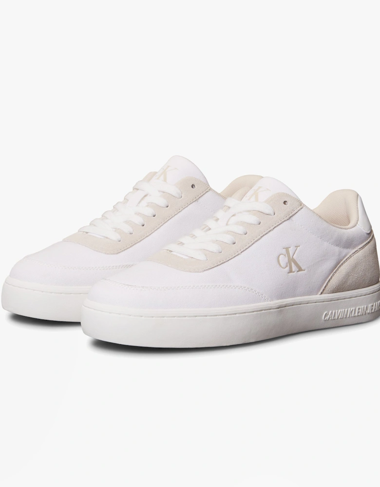 CLASSIC CANVAS Mens Trainers Bright White/Eggshell