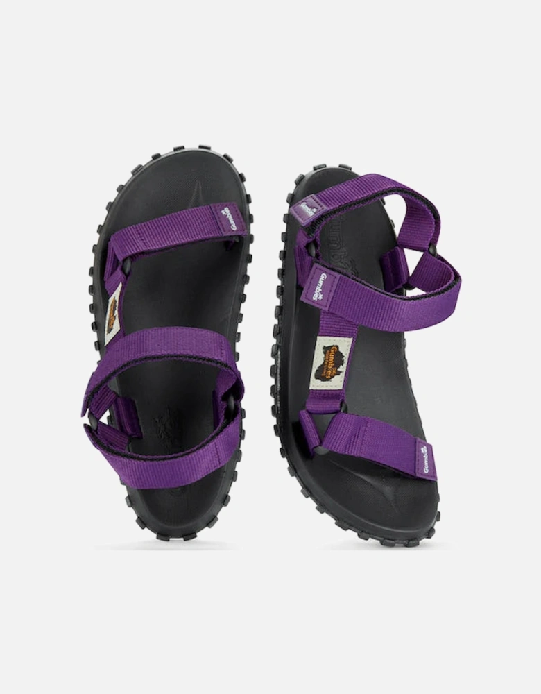 SCRAMBLER Womens Sandals Purple