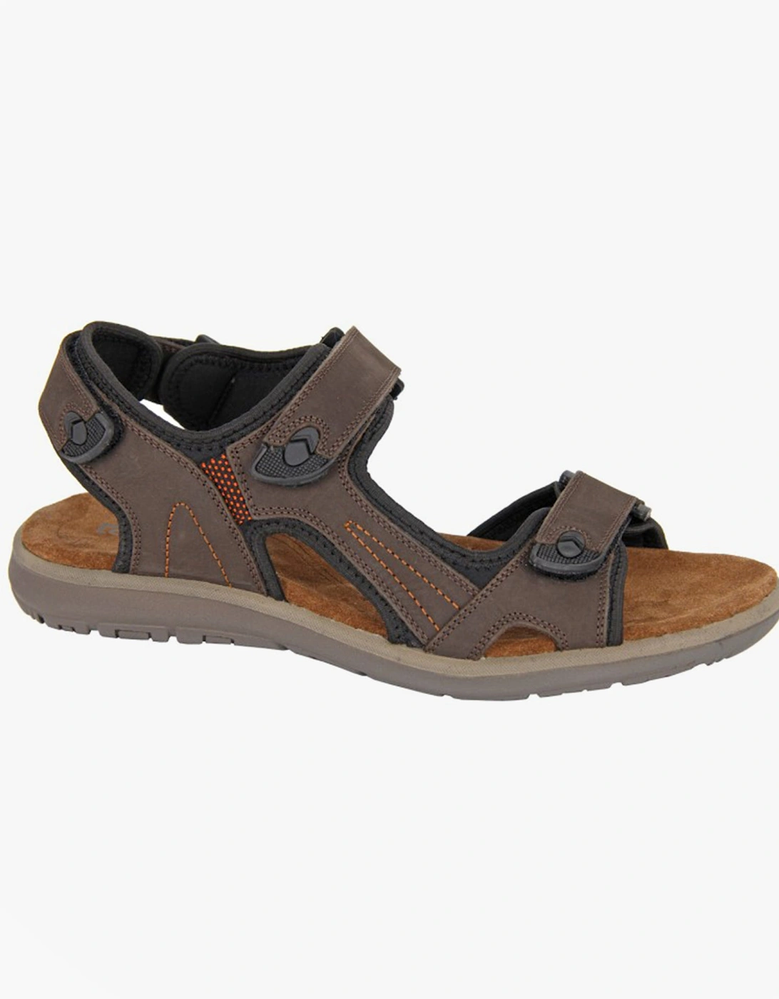 M428B Mens Sandals Brown, 2 of 1