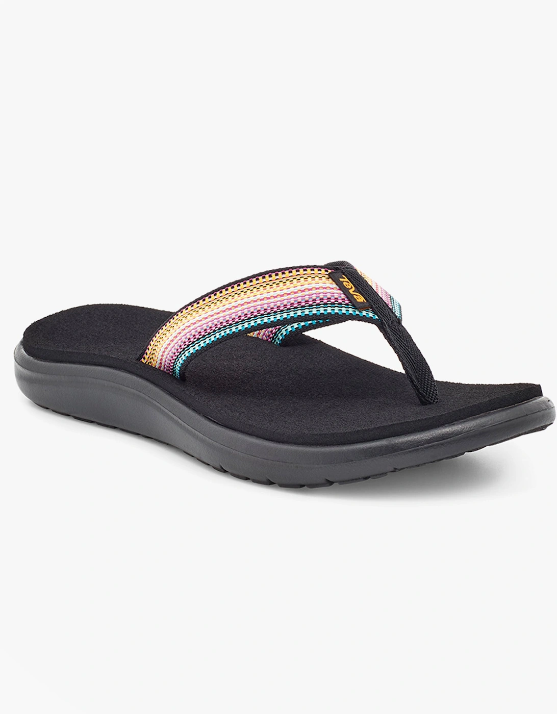 VOYA FLIP Womens Flip Flops Antiguous Black Multi
