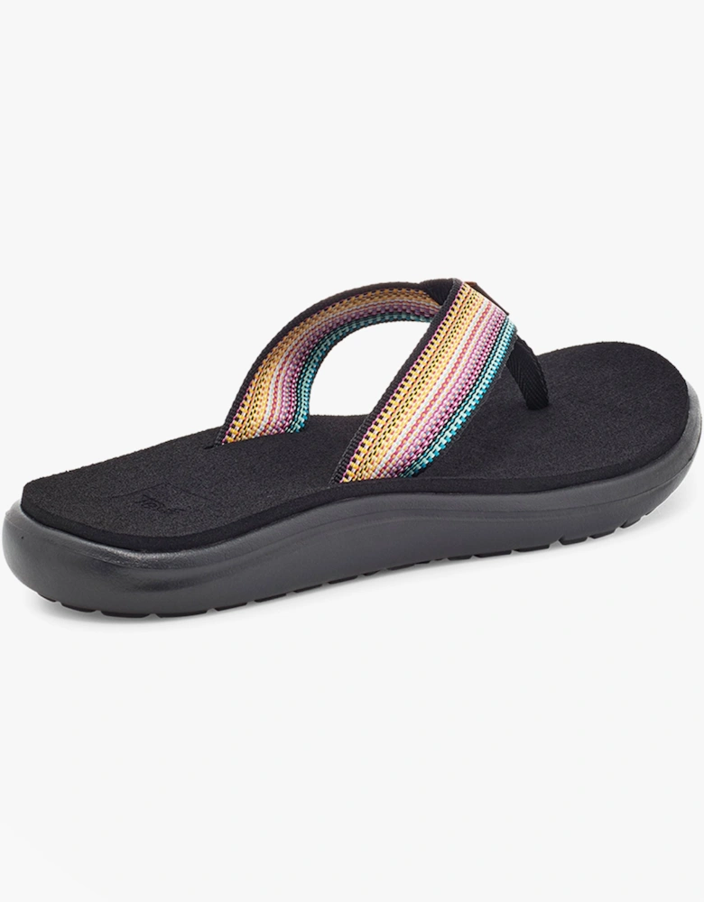 VOYA FLIP Womens Flip Flops Antiguous Black Multi