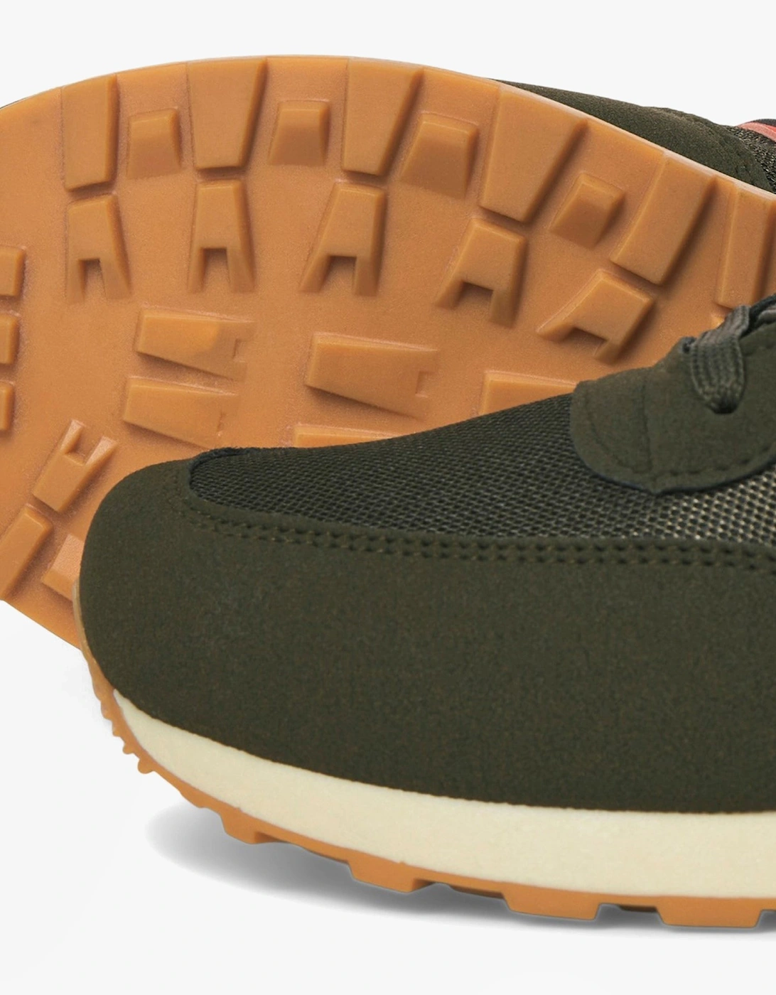 SPIRIT RUNNER Mens Trainers Olive Night