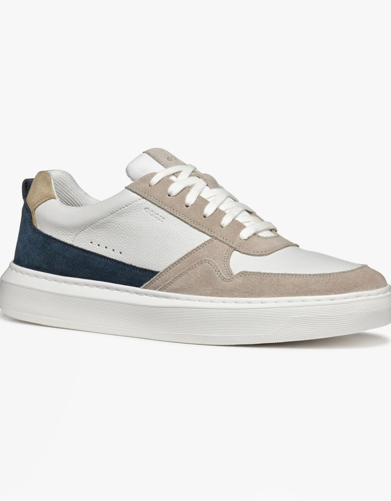 U DEIVEN Mens Trainers Sand/White