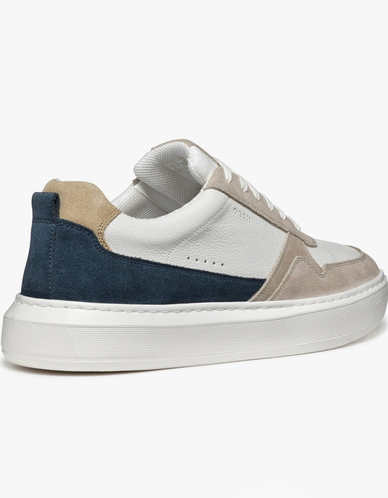 U DEIVEN Mens Trainers Sand/White