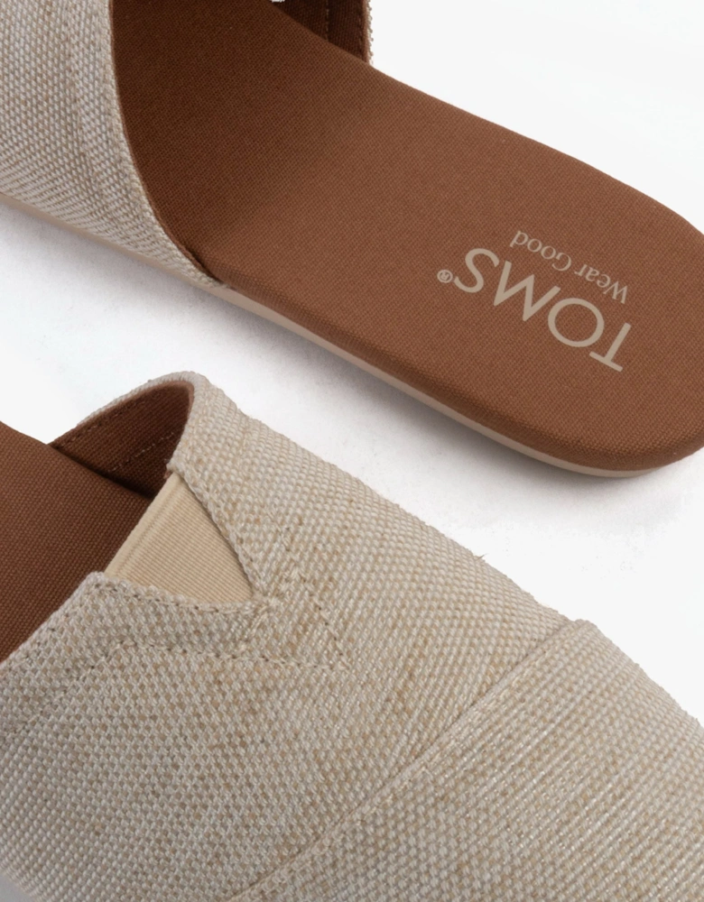ALPARGATA MULE Womens Espadrille Natural