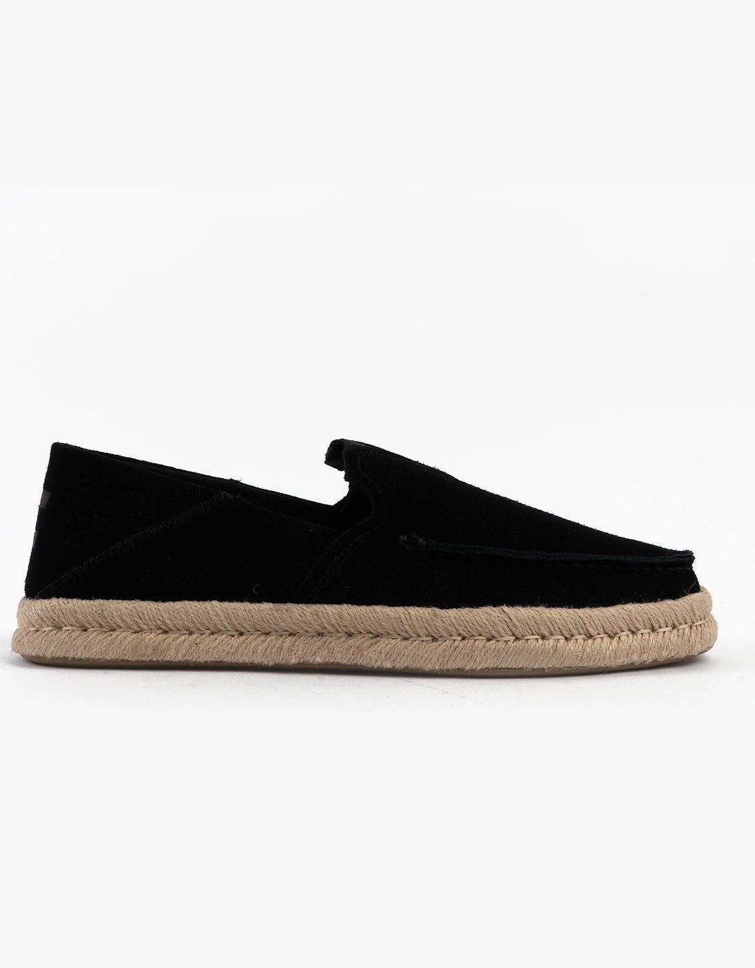 ALONSO LOAFER ROPE Mens Espadrille Black, 7 of 6