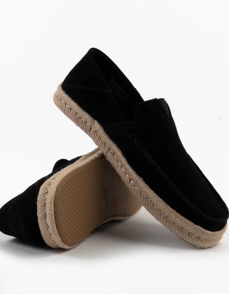 ALONSO LOAFER ROPE Mens Espadrille Black