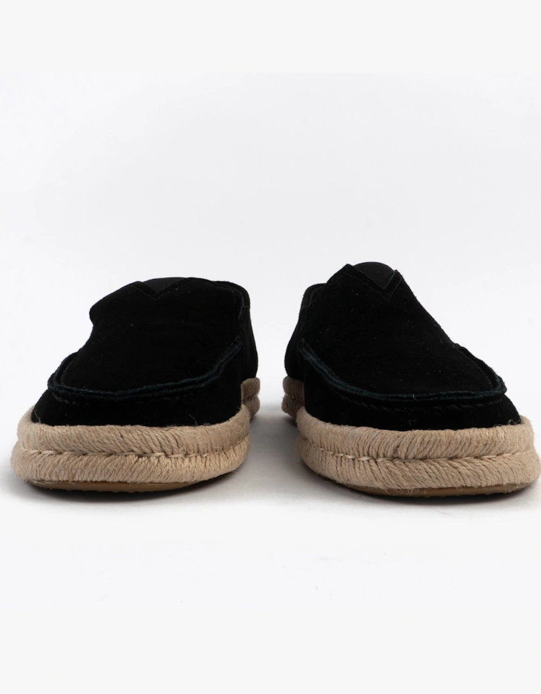 ALONSO LOAFER ROPE Mens Espadrille Black