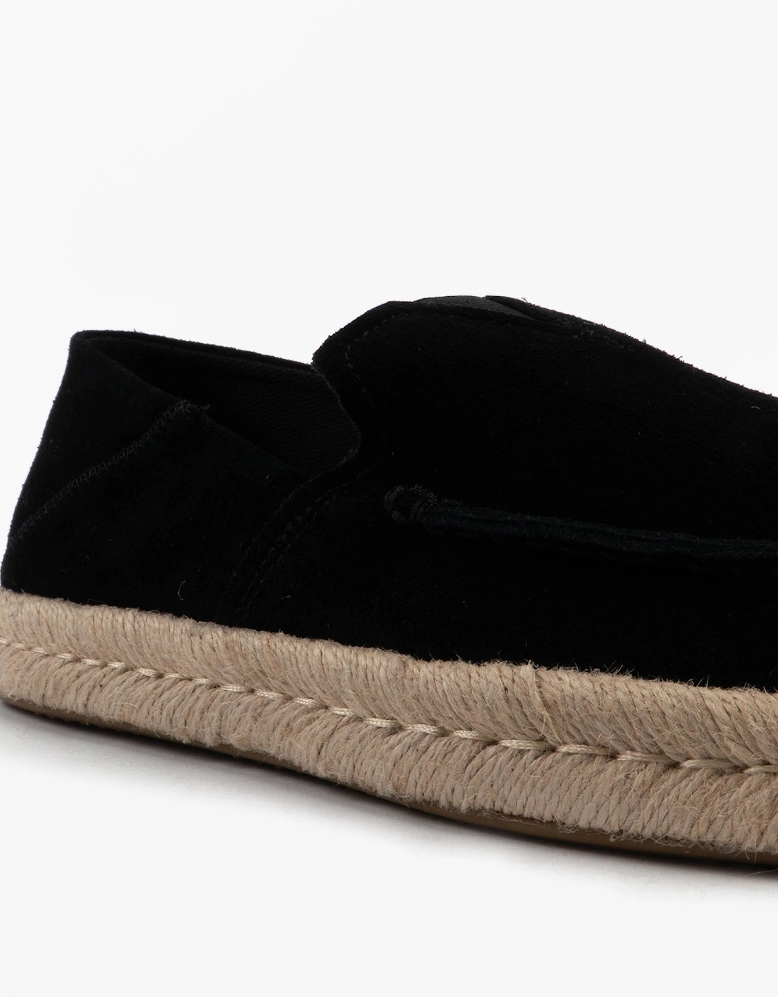 ALONSO LOAFER ROPE Mens Espadrille Black
