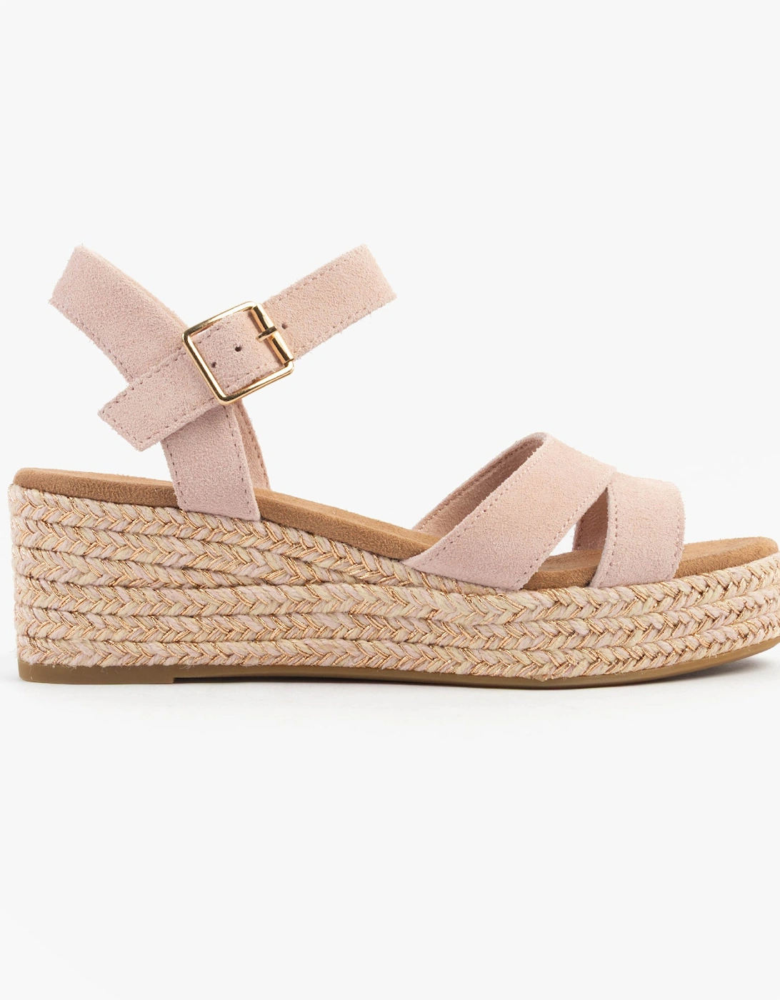 AUDREY Womens Sandals Pink, 7 of 6