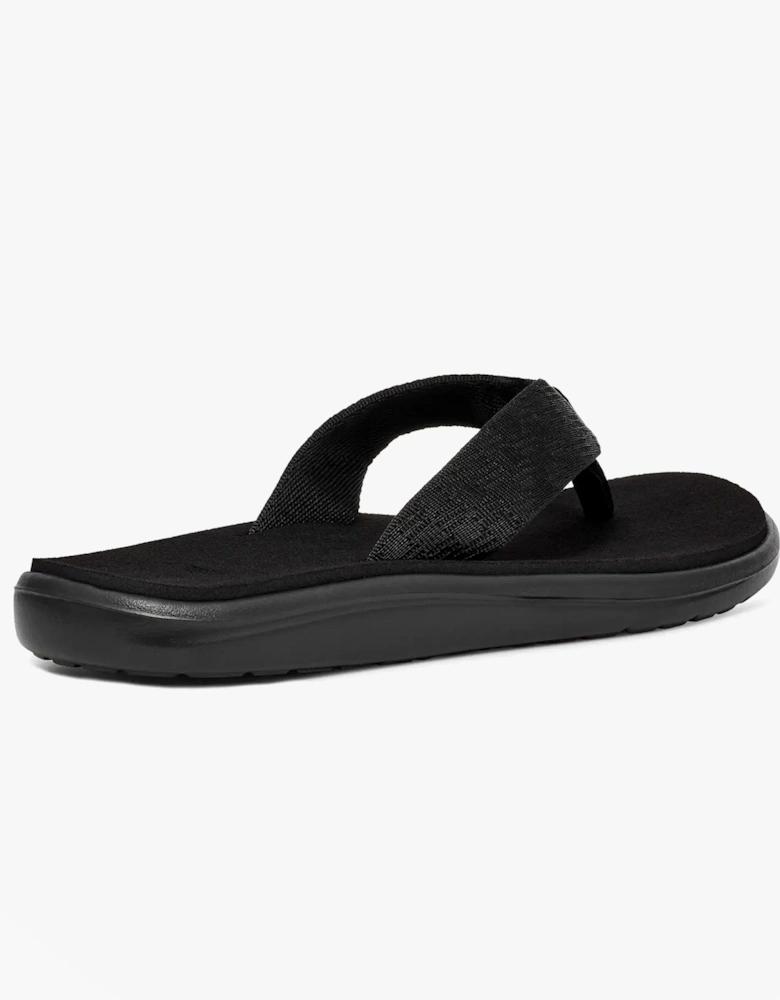 VOYA FLIP Mens Flip Flops Brick Black